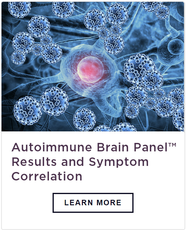 Autoimmune Brain Panel Results and Symptom Correlation